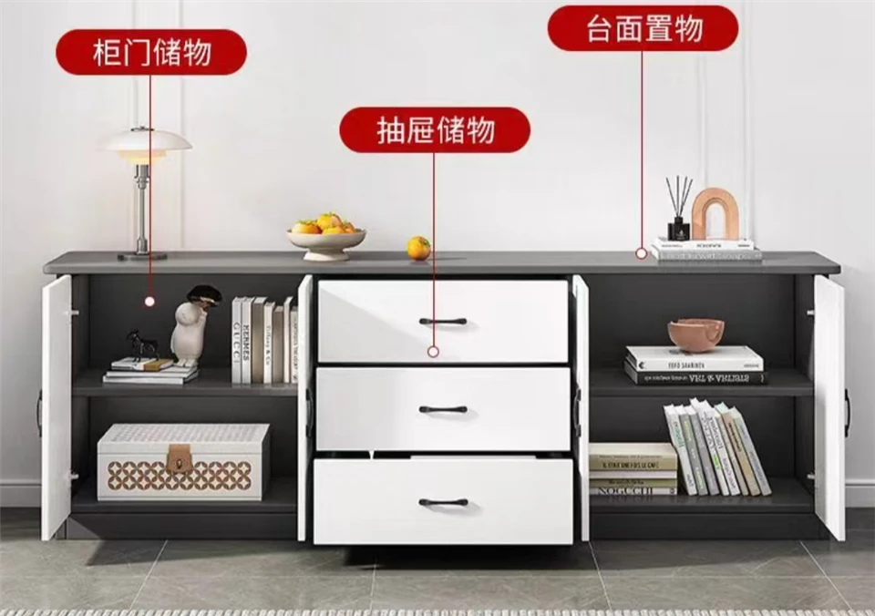 TV Cabinet With Five Drawers factory